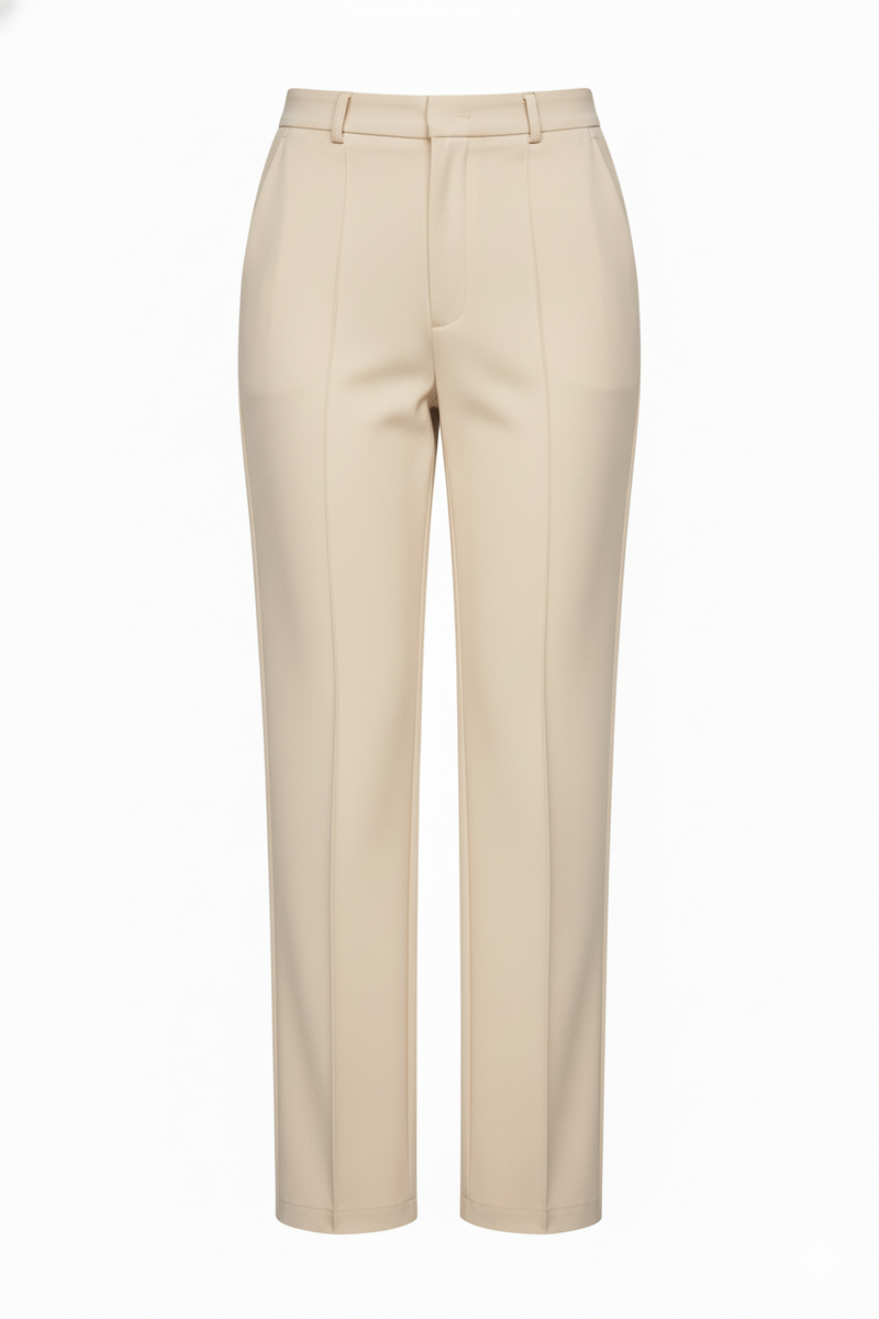 INAACO RELAXED FIT FORMAL PANTS (BEIGE)