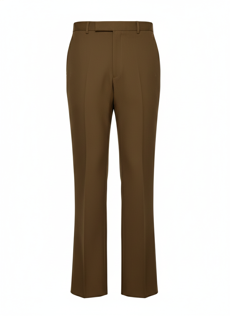 ZARA BOOTCUT MENS FORMAL PANTS ( BROWN )