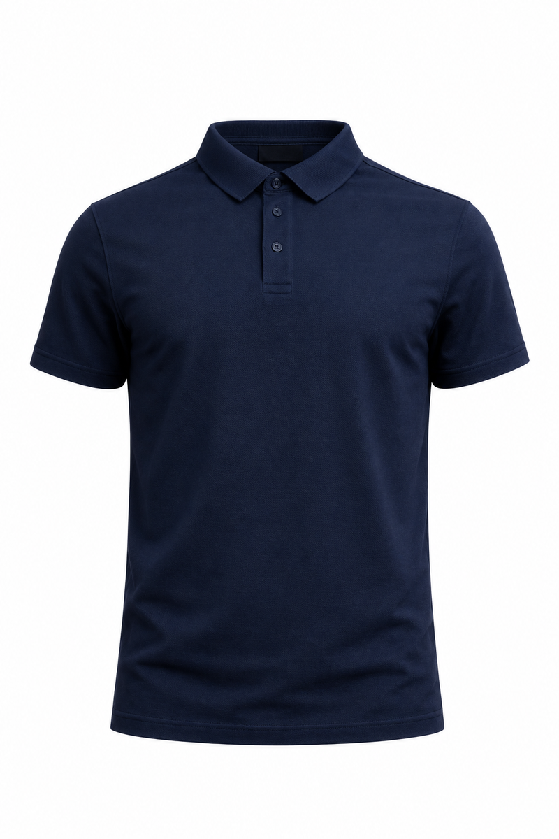 H&M Collar T-Shirt (navy)