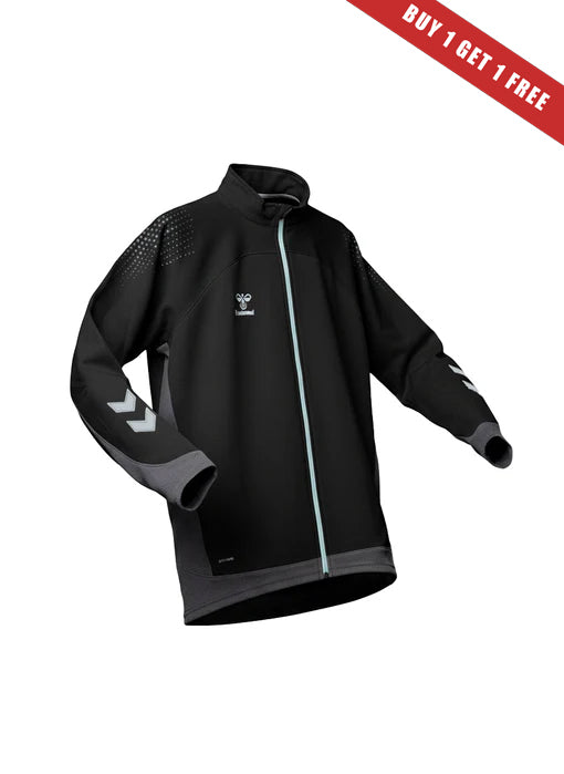 Hummel Core XK Half Zip Poly Sweatshirt in black
