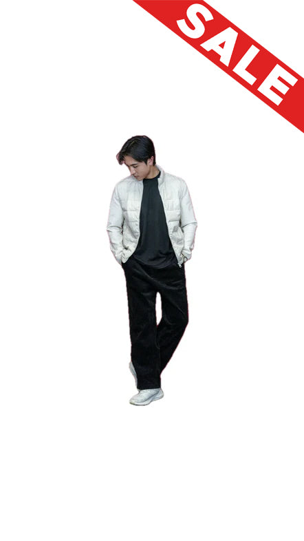 ZARA PUFFER JACKET (White)