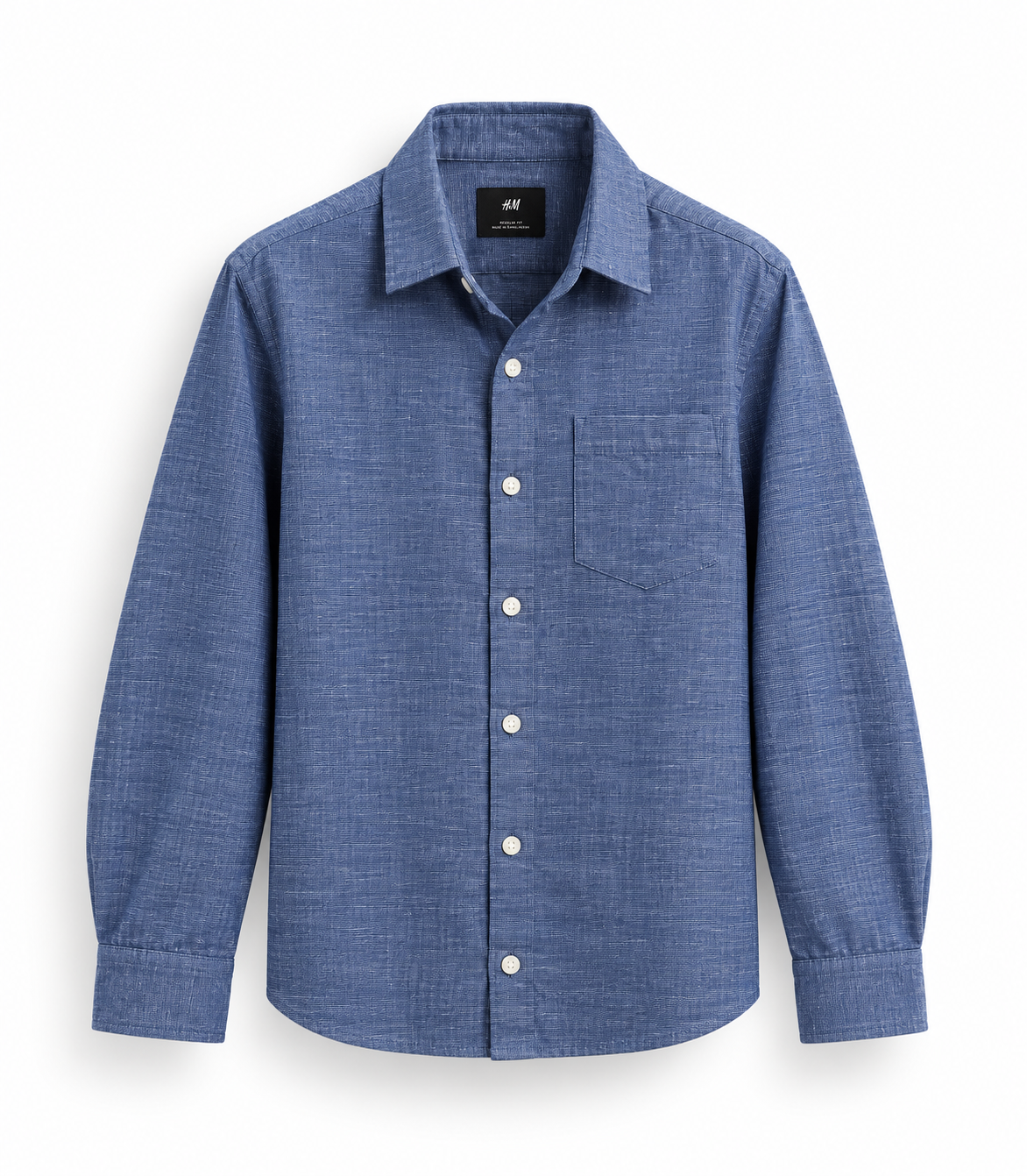 H&M Long Sleeve Linen Shirt