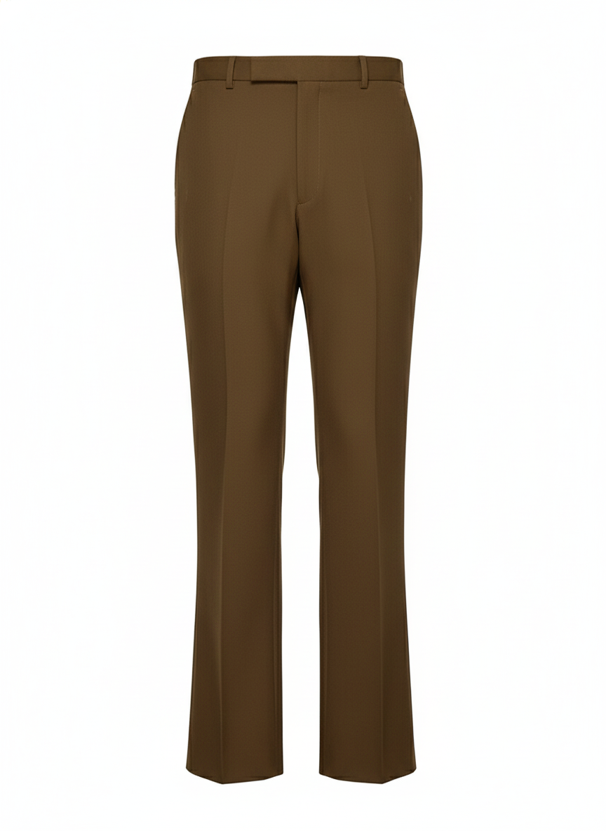 ZARA BOOTCUT MENS FORMAL PANTS ( BROWN )