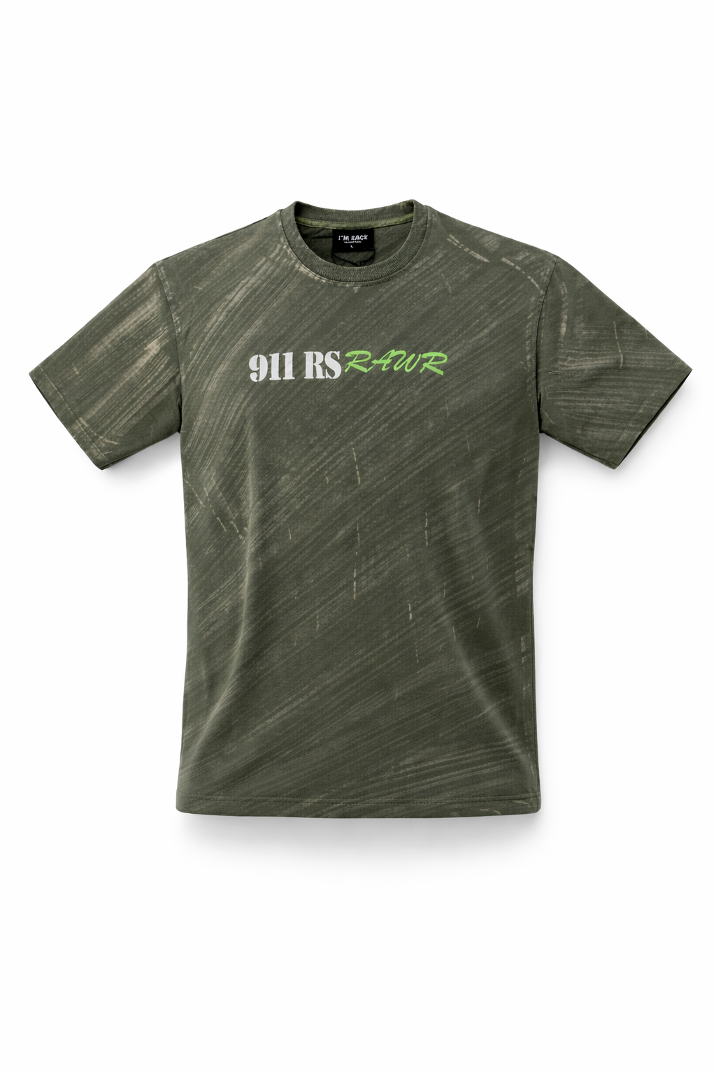 I AM BACK- PRINTED T SHIRT (Acid Wash)