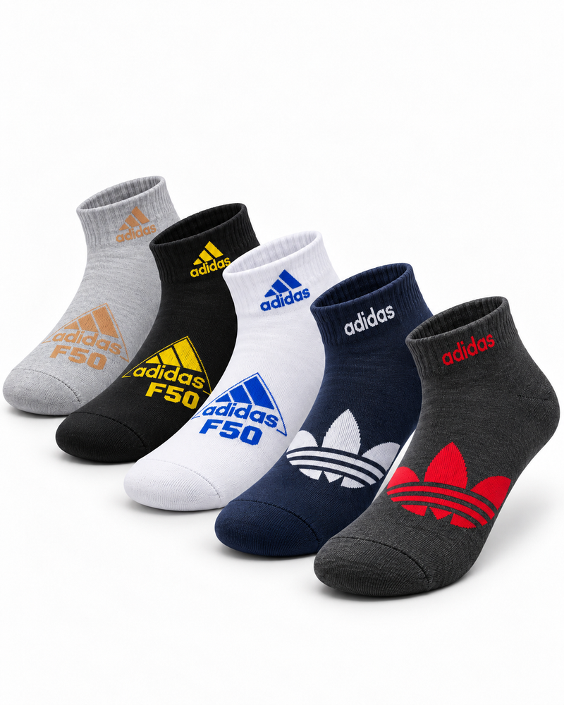 Adidas Ankle Socks Pack Of 5