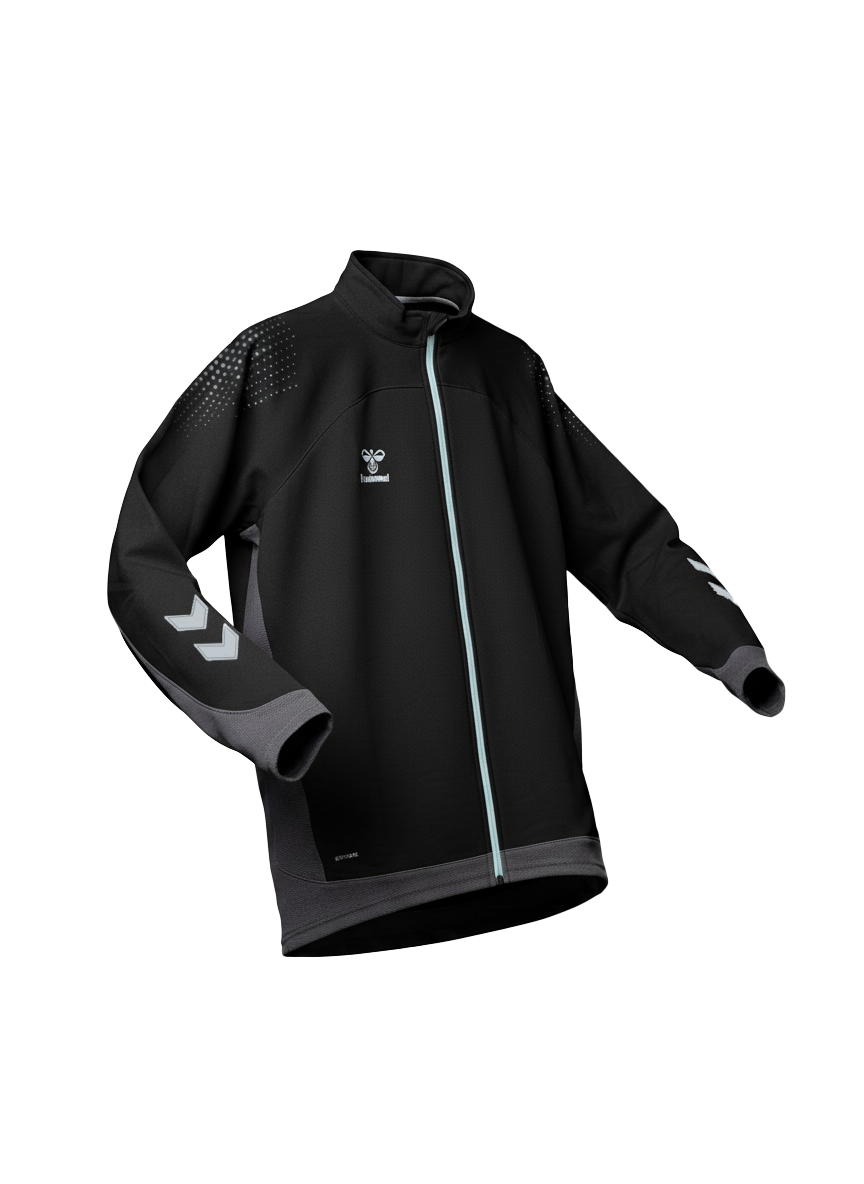 Hummel Core XK Half Zip Poly Sweatshirt in black
