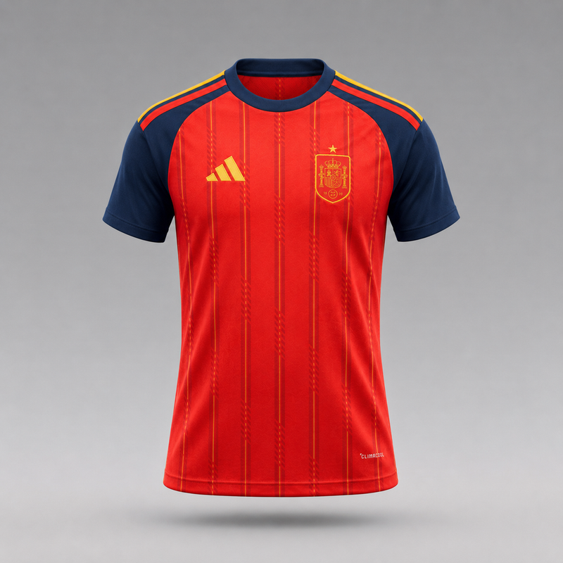 SPAIN PREMIUM HOME JERSEY SUIT edition 26-27