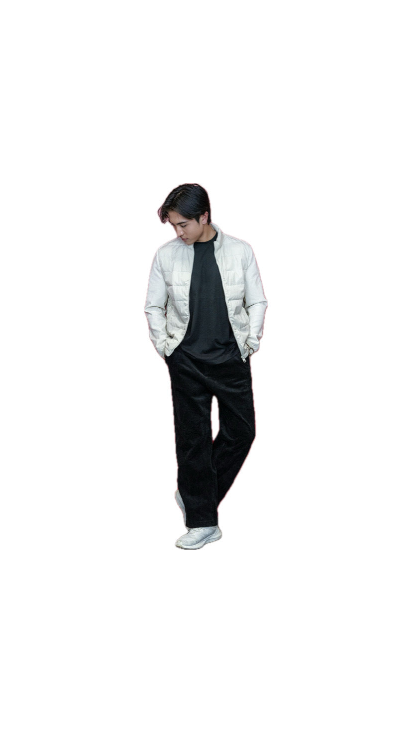 ZARA PUFFER JACKET (White)