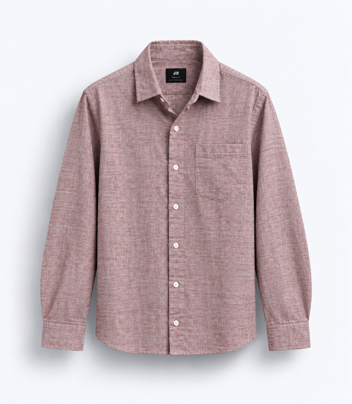 H&M Long Sleeve Linen Shirt