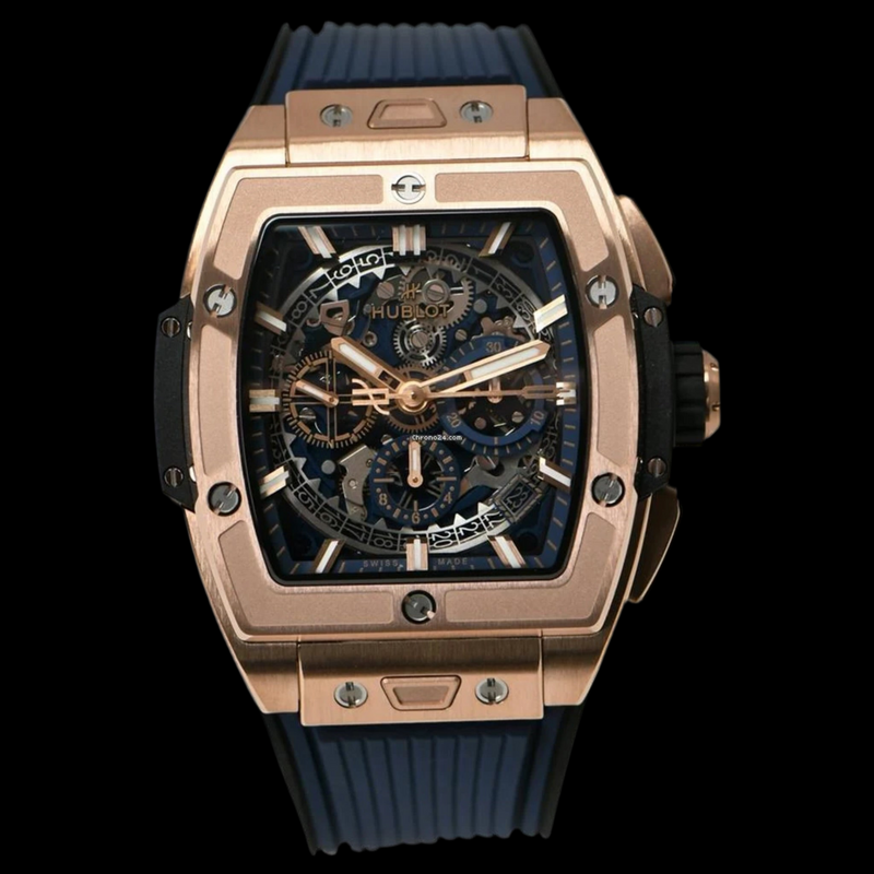 Hublot Spirit of Big Bang King Gold Blue 42 mm watch