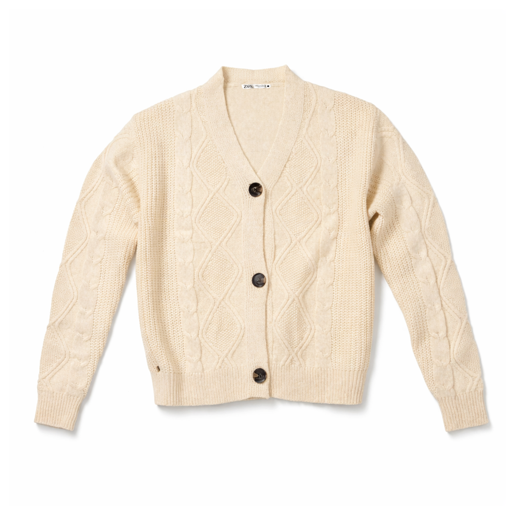 WOMEN’S ZARA CARDIGAN SWEATER