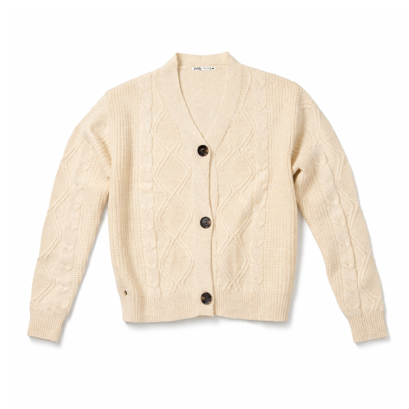 WOMEN’S ZARA CARDIGAN SWEATER