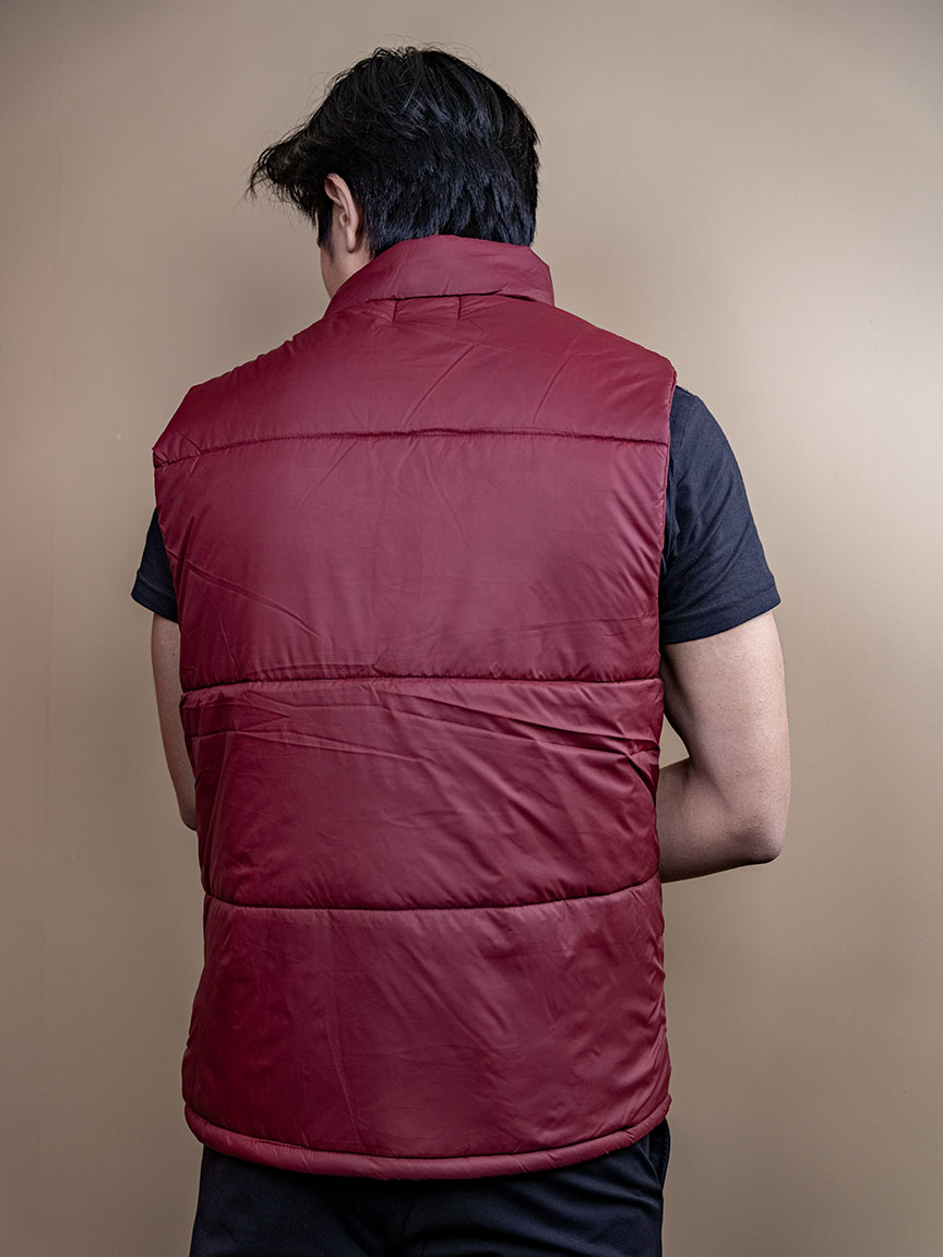 Universal half puffer jacket