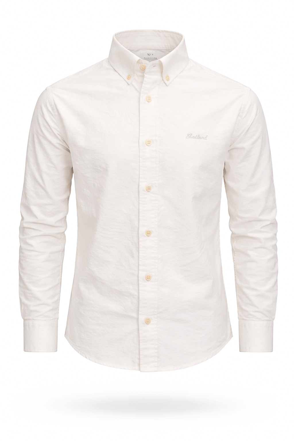 SOLID BROWN SLIM FIT FORMAL SHIRT
