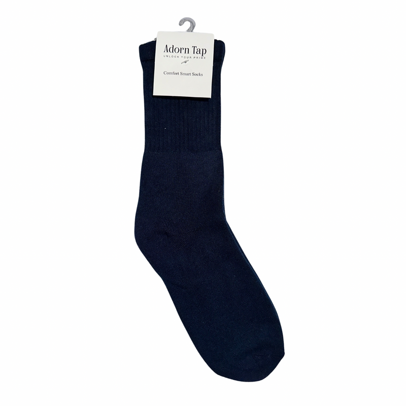 Full - Terry cotton sock (Blue)