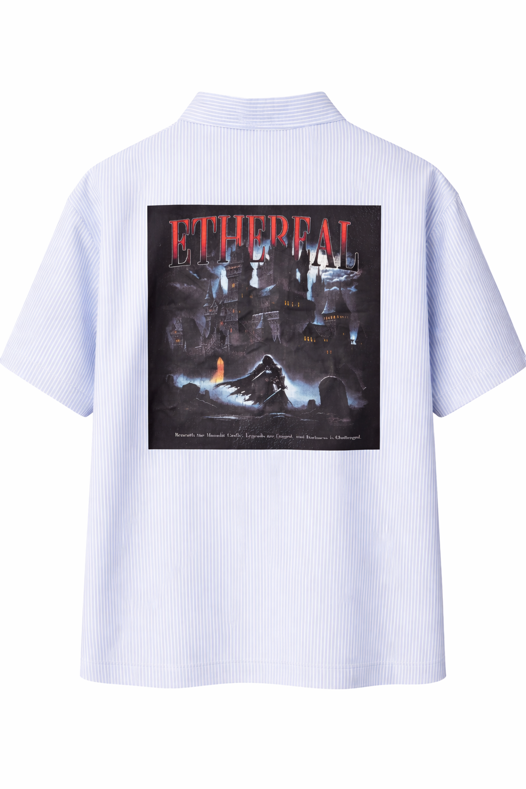 Men’s Printed Boxy T-Shirt – Oversized Streetwear with Graphic Back Print (Multi Colour)