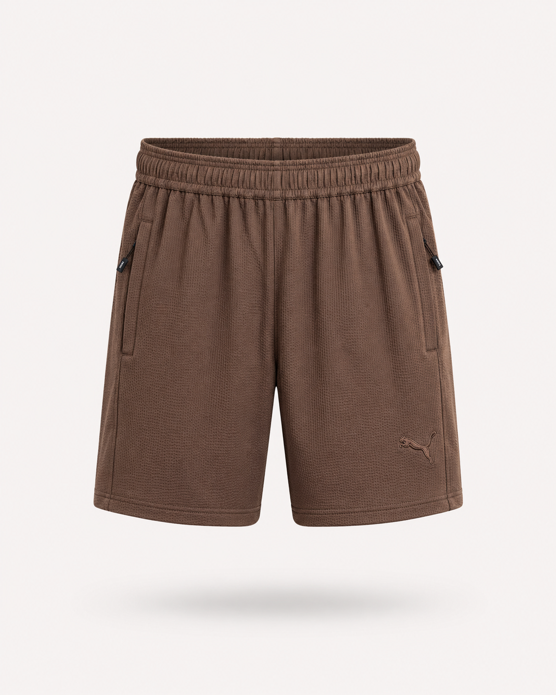 PUMA- STRETCHABLE  SHORTS WITH ZIPPER