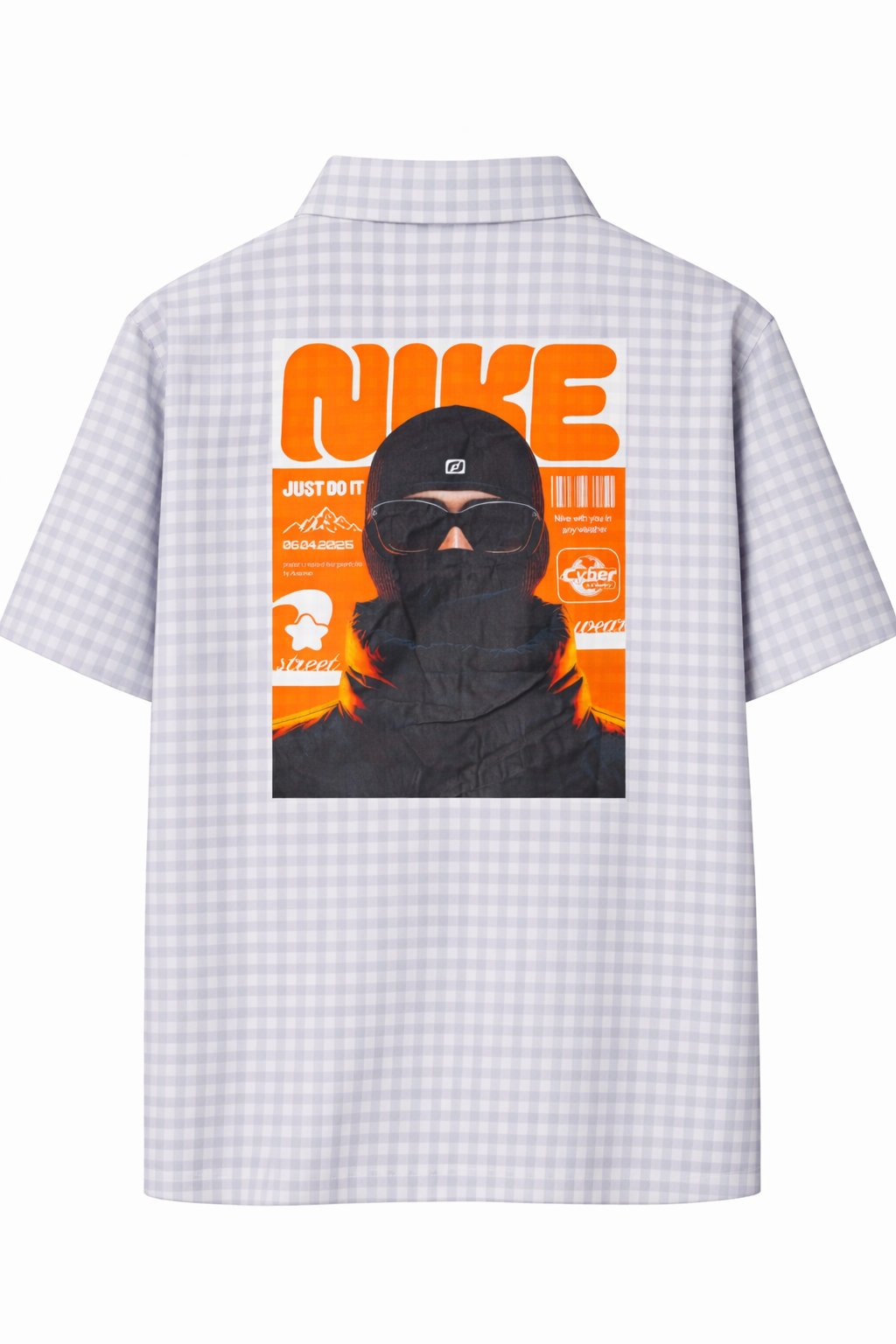 Men’s Printed Boxy T-Shirt – Oversized Streetwear with Graphic Back Print (Multi Colour)