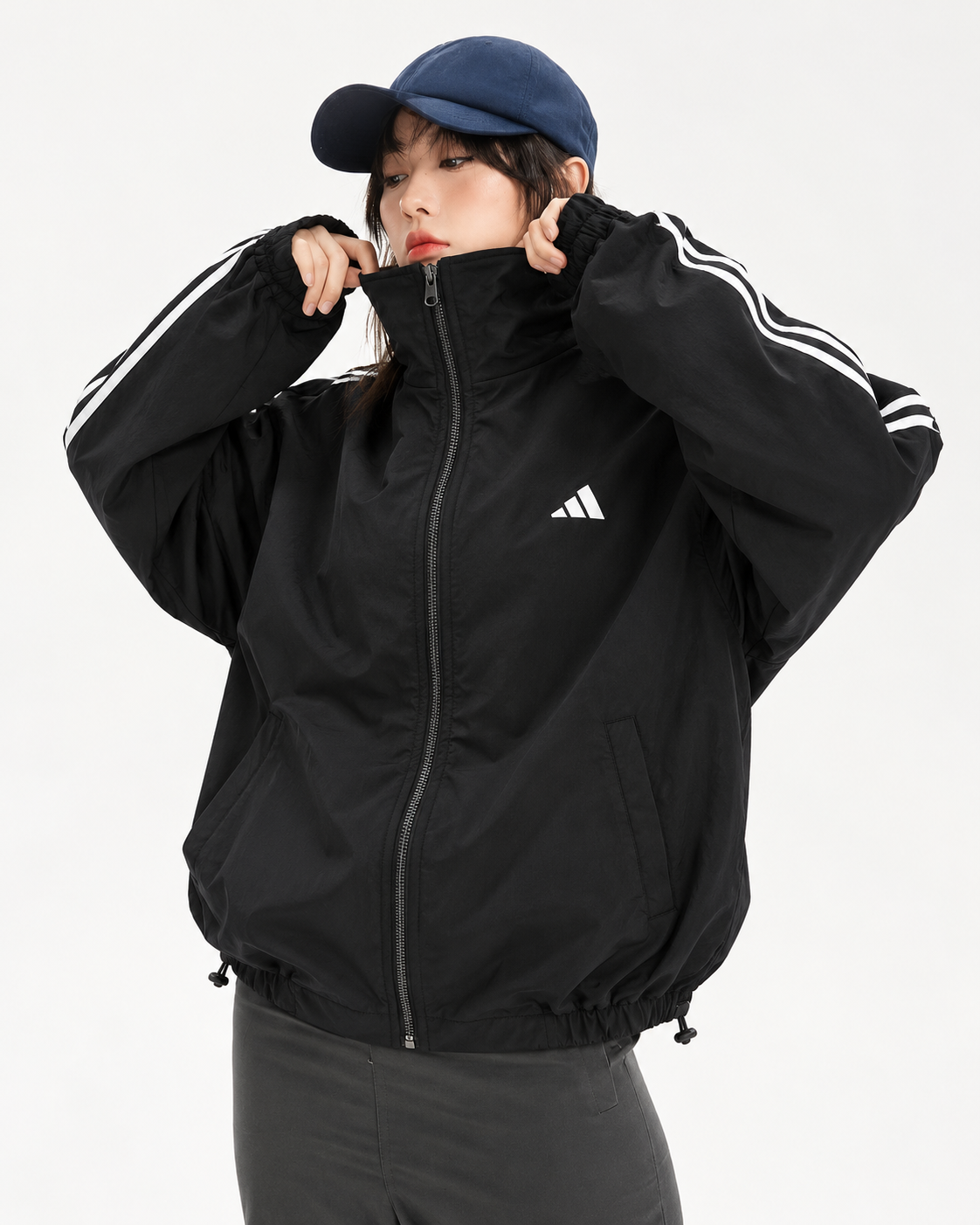 Adidas High neck Windbreaker
Jacket