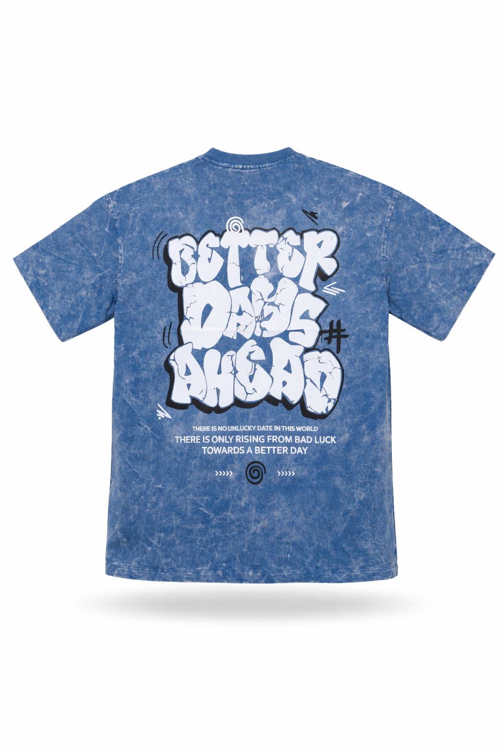 I AM BACK- PRINTED T SHIRT (Acid Wash)