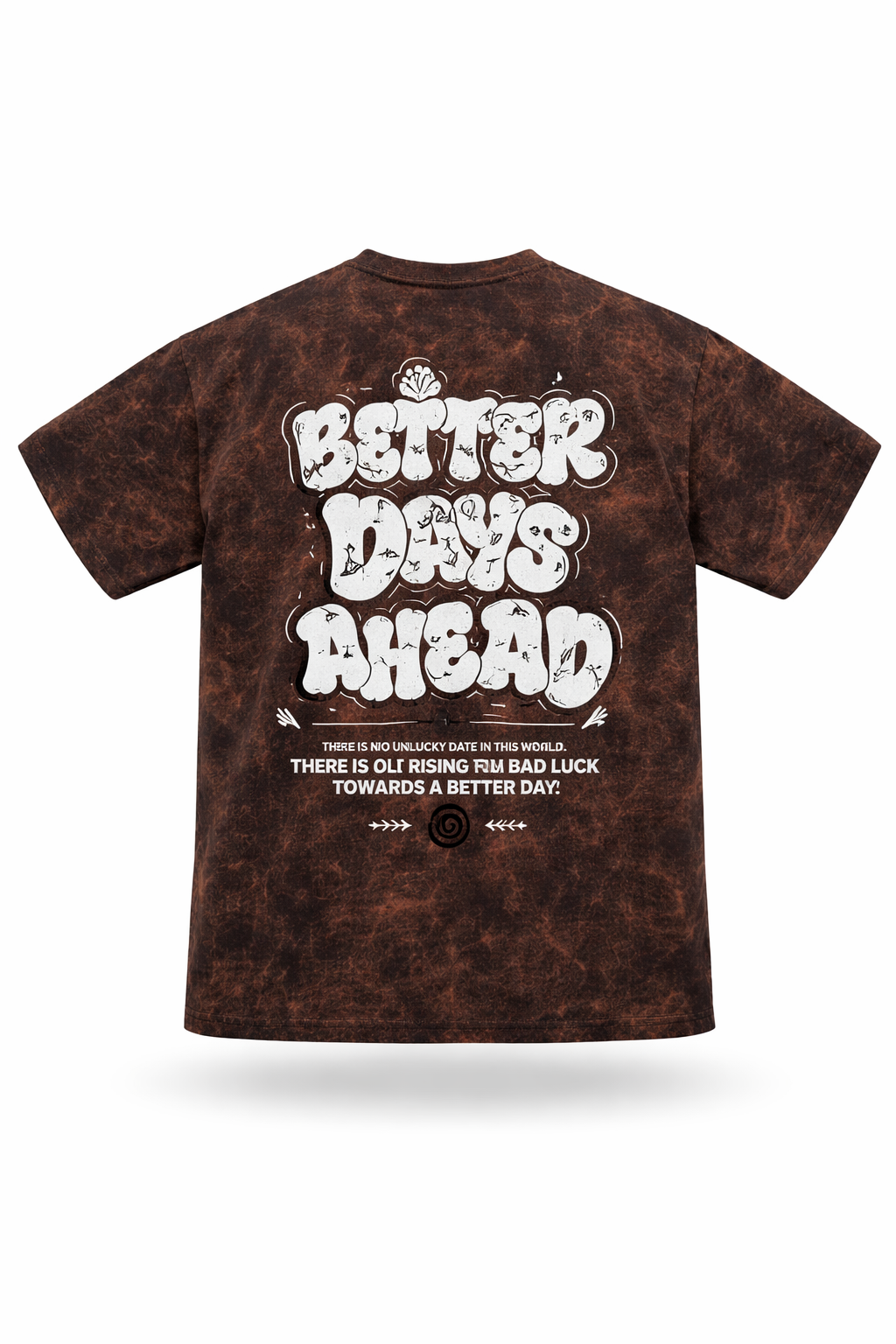 I AM BACK- PRINTED T SHIRT (Acid Wash)