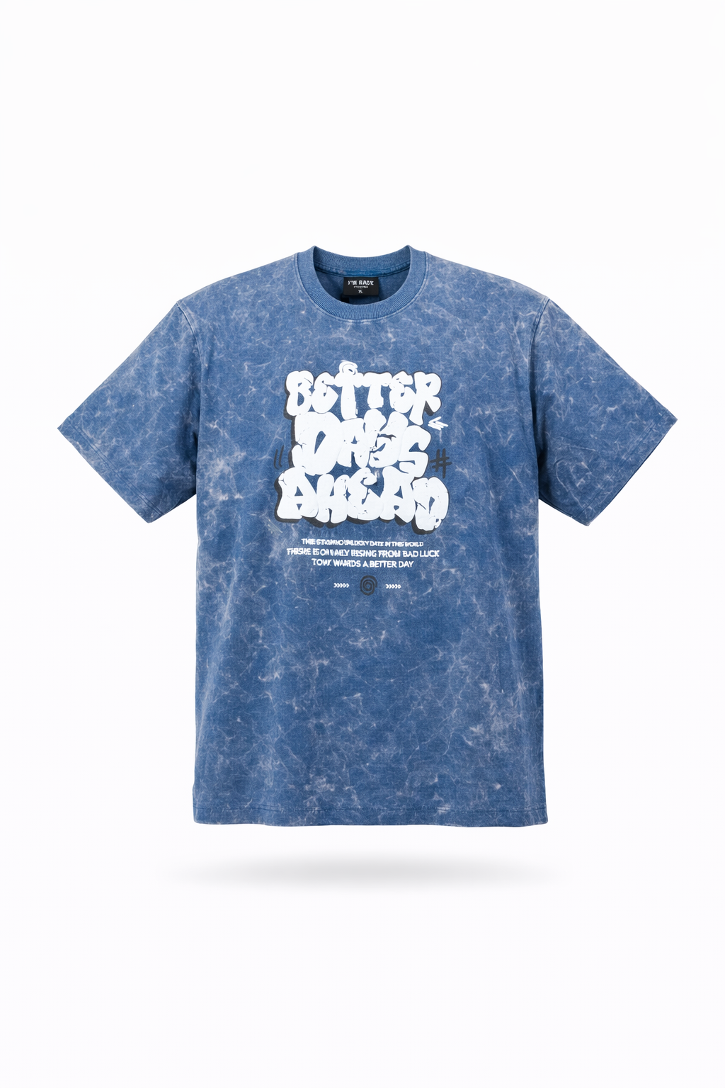 I AM BACK- PRINTED T SHIRT (Acid Wash)