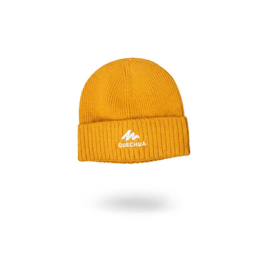 QUECHUA KNITTED CUFFED BEANIE ( UNISEX )