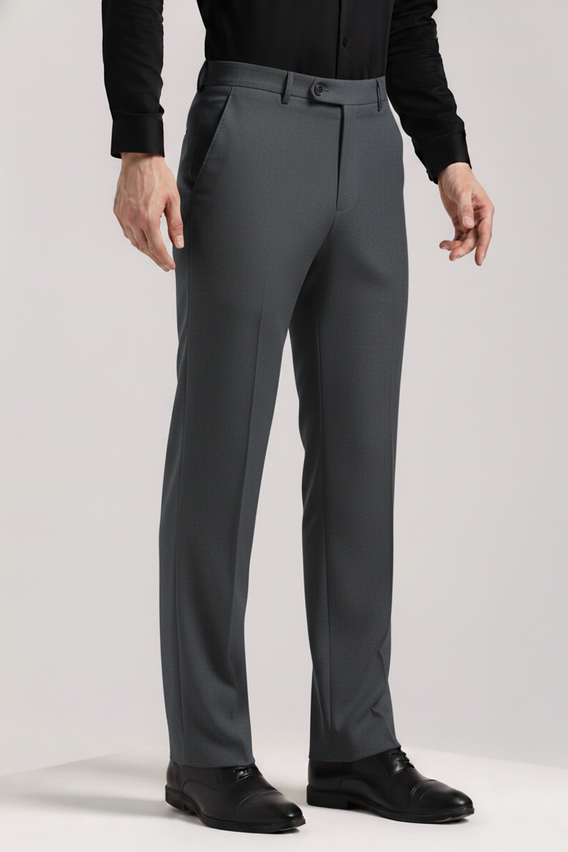RALPH LAUREN REGULAR FIT MENS FORMAL PANTS (ASH GREY)