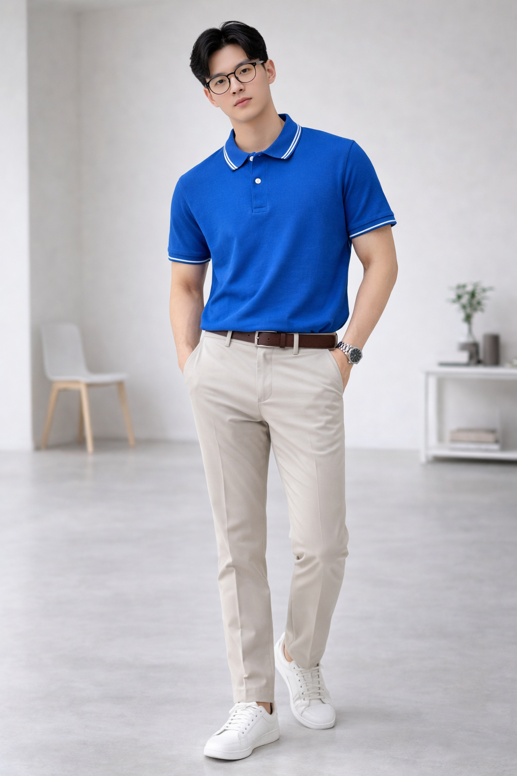 Original Celio Collar T-Shirt