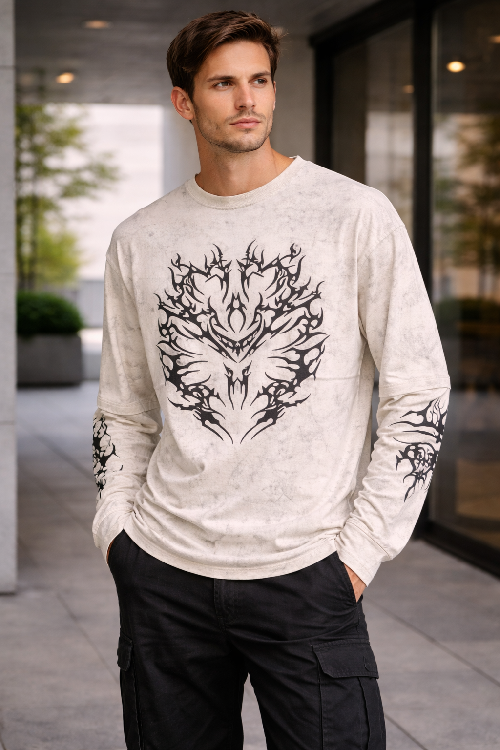 HUMBURG LONG SLEEVE T SHIRT
