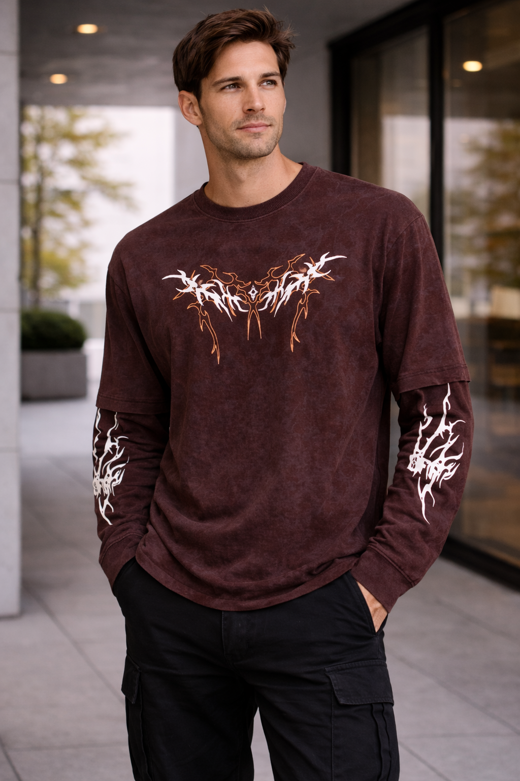HUMBURG LONG SLEEVE T SHIRT