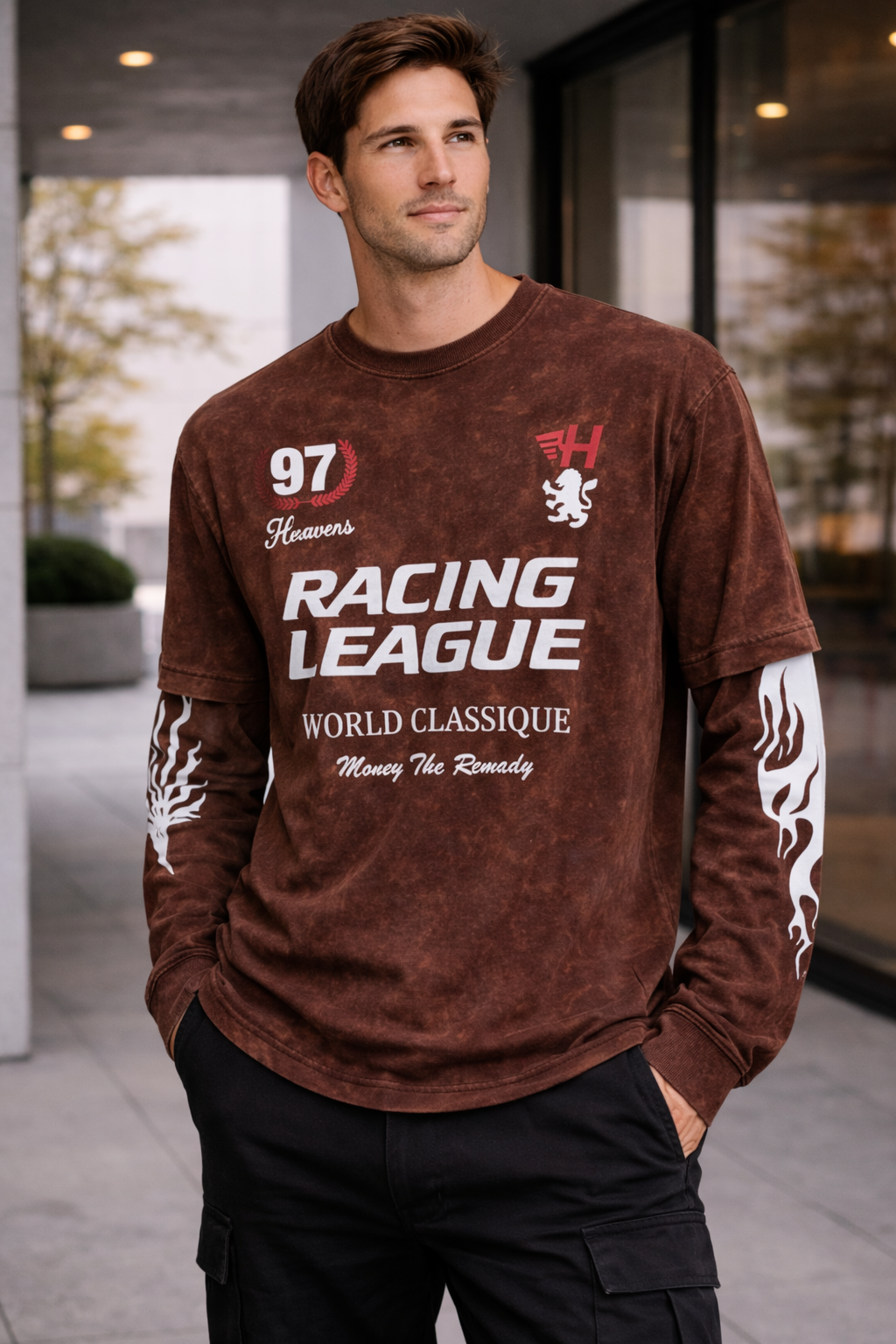 HUMBURG LONG SLEEVE T SHIRT