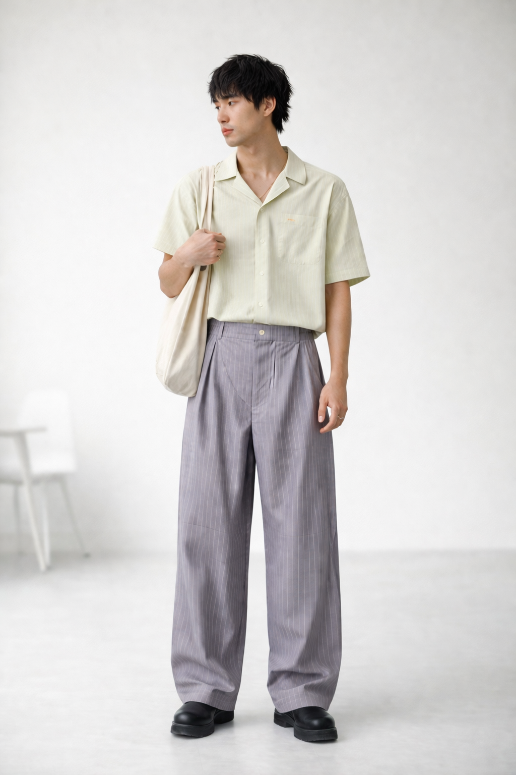 CASUAL & FORMAL STRIPED PANTS