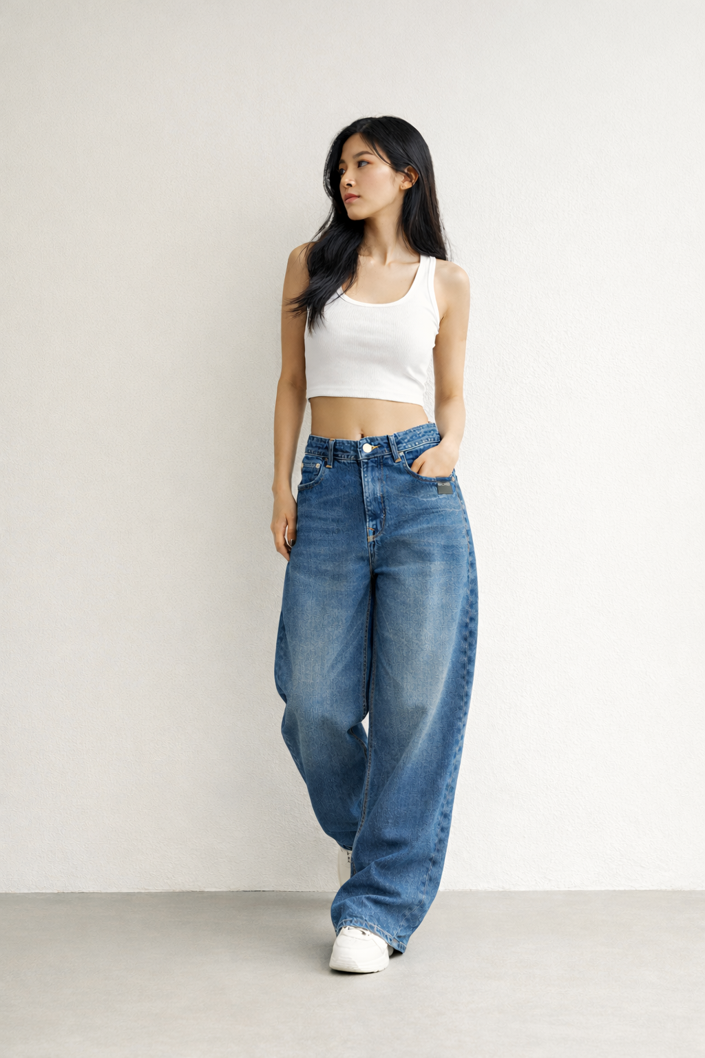 Balmain baggy jeans