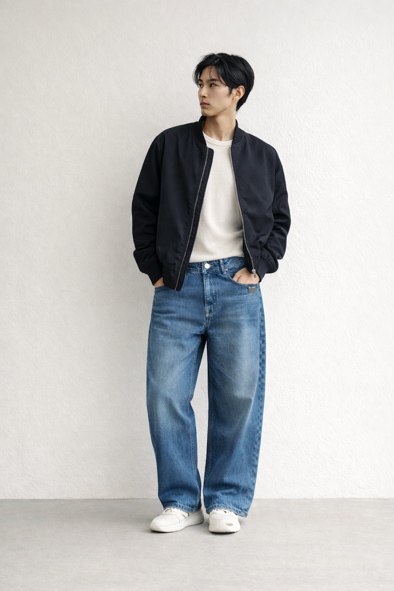 Balmain baggy jeans