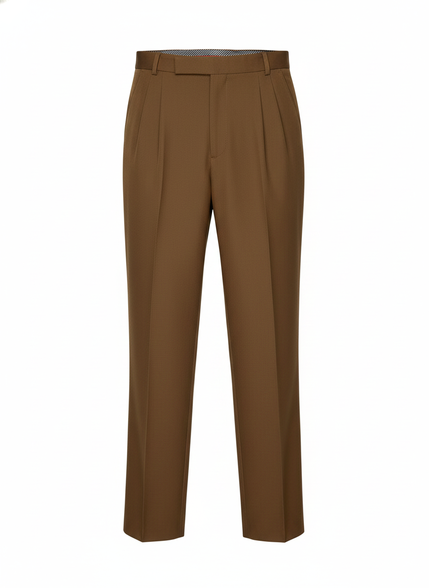 ZARA BAGGY FITS MENS FORMAL PANTS (BROWN)