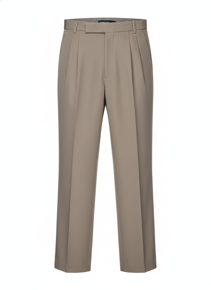 ZARA BAGGY FITS MENS FORMAL PANTS (LIGHT KHAKI BROWN)