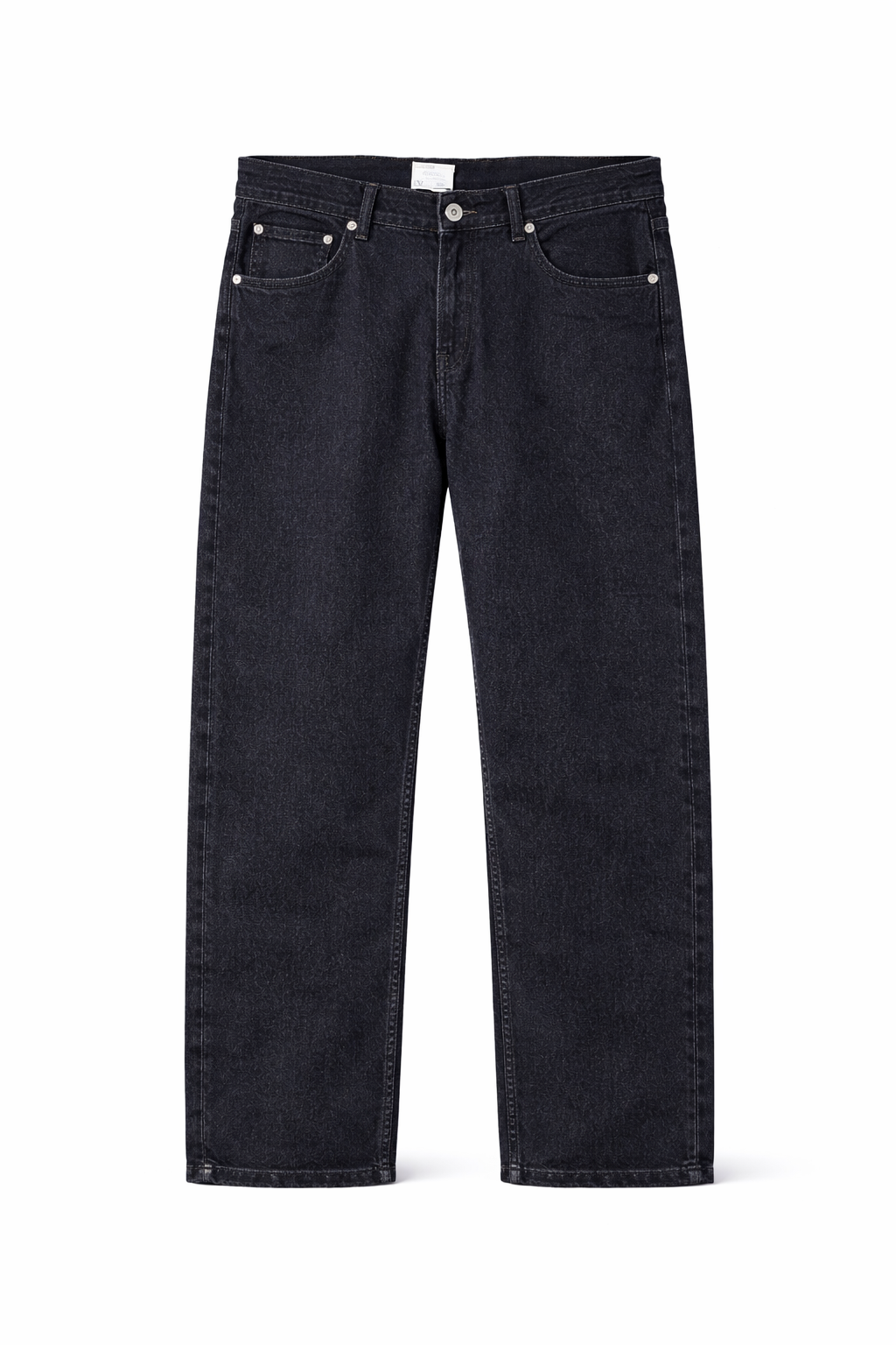 American Eagle Solid relaxed jeans
