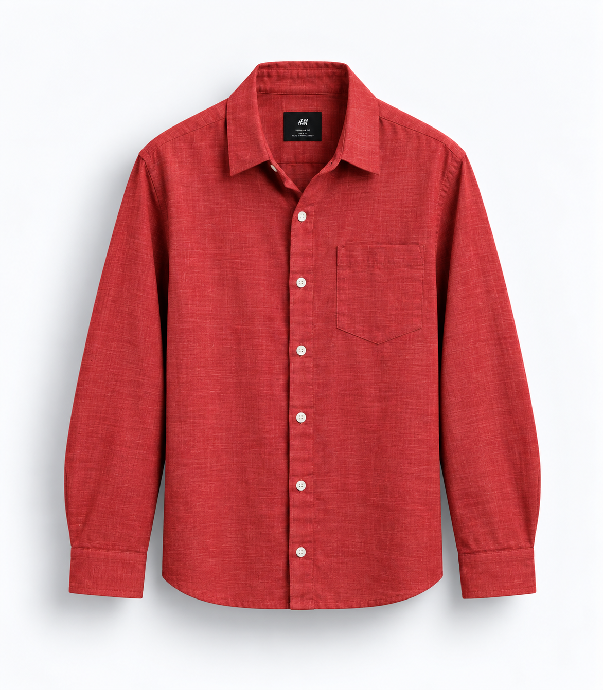 H&M Long Sleeve Linen Shirt