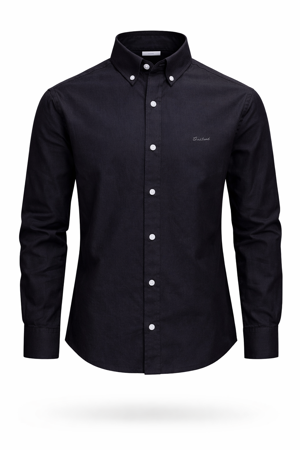 SOLID BROWN SLIM FIT FORMAL SHIRT