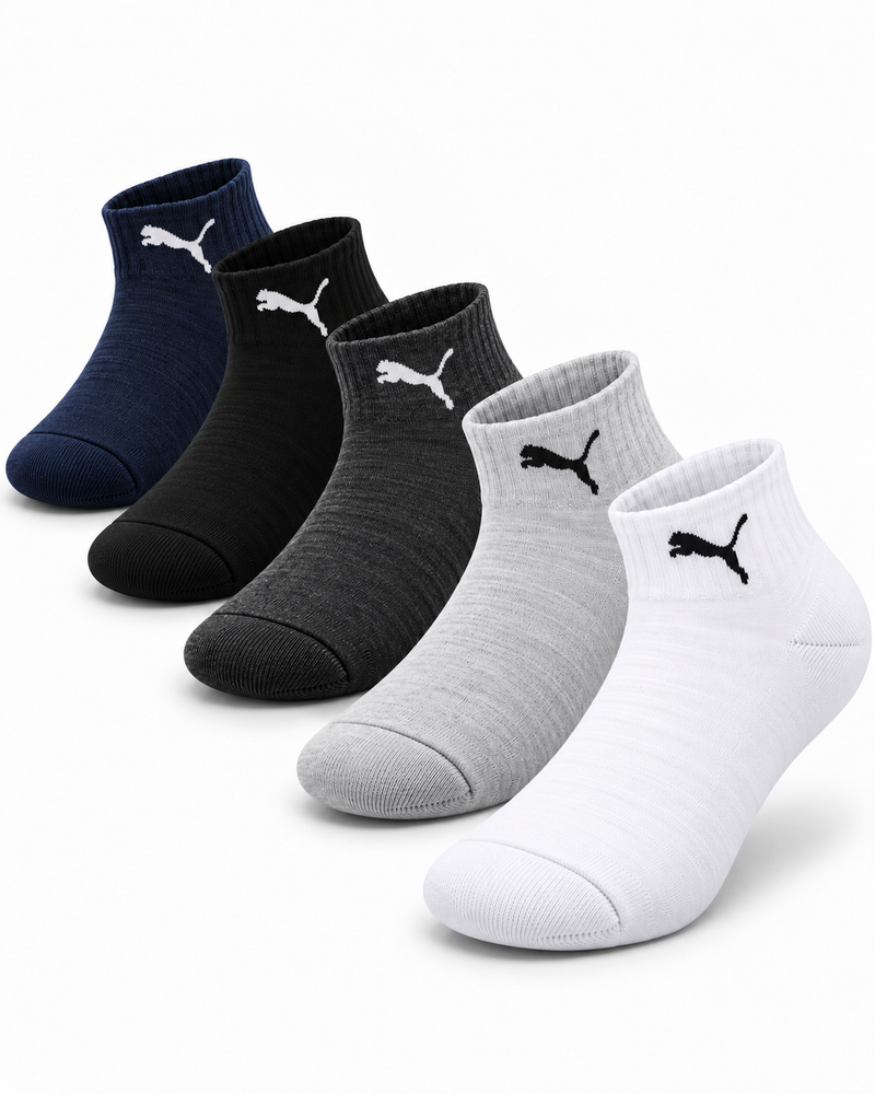 Puma Ankle Socks Pack Of 5