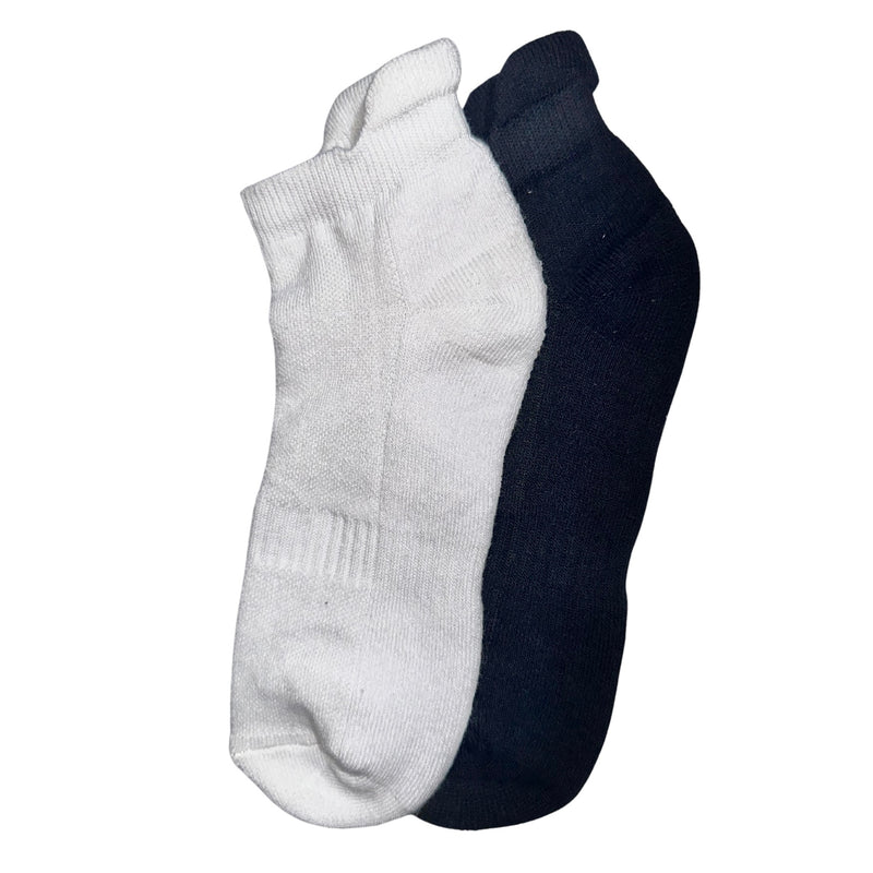 Pack of 2 Half Terry sneaker length comfort smart socks