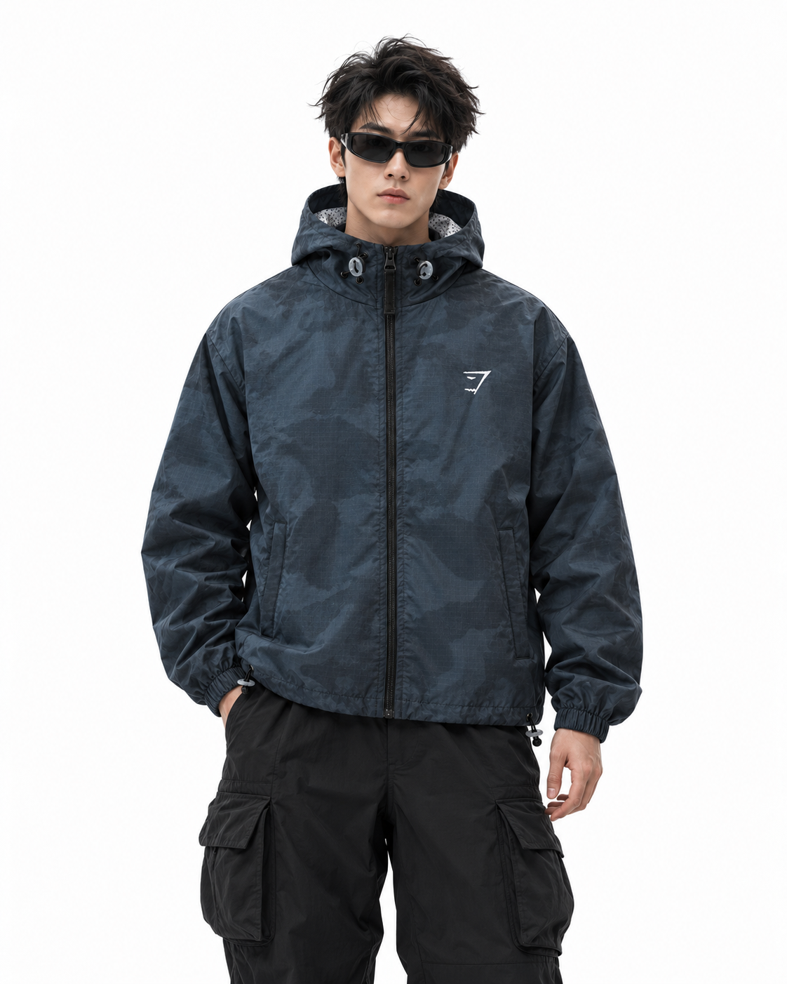 Gymshark Hooded Windbreaker Jacket