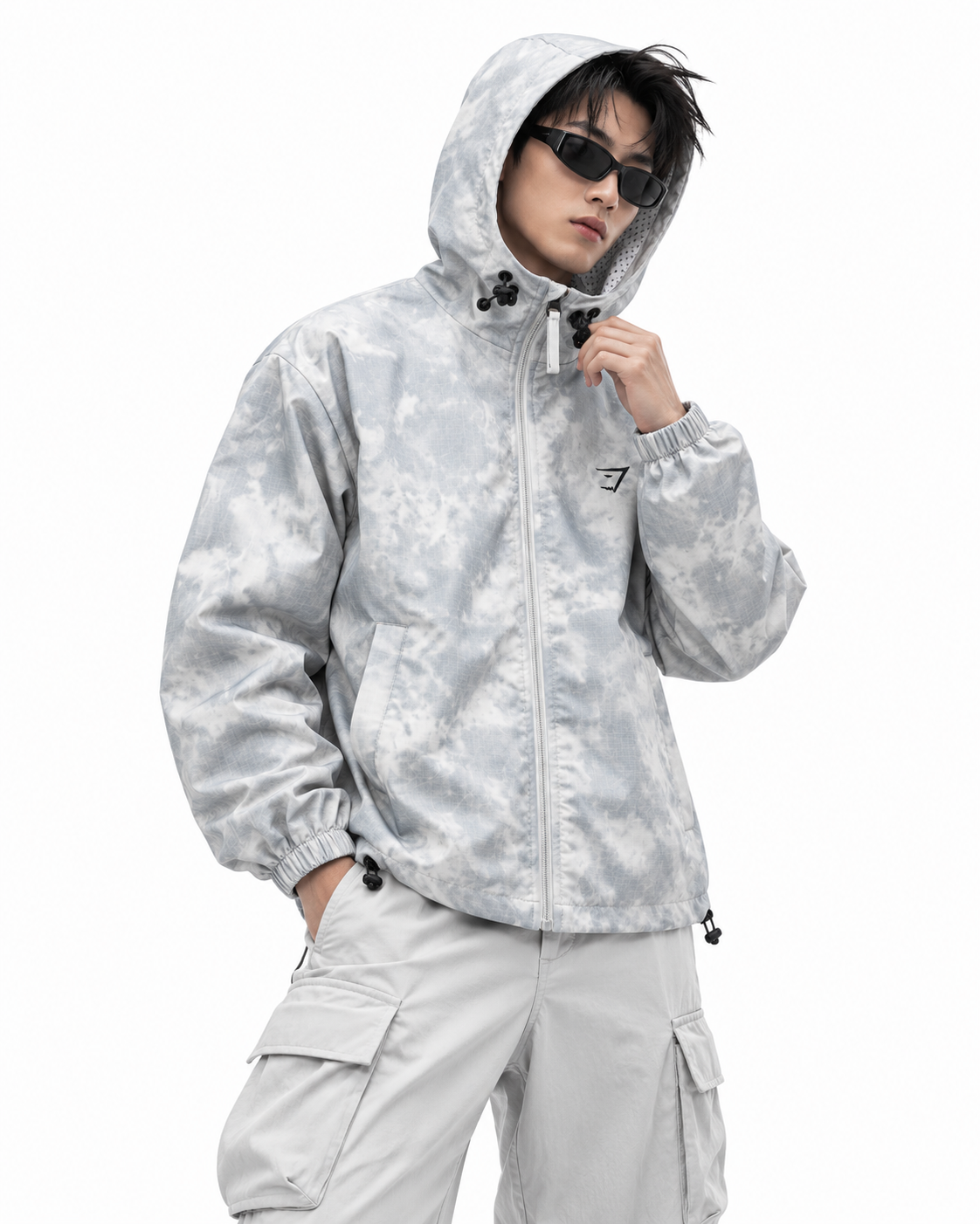 Gymshark Hooded Windbreaker Jacket