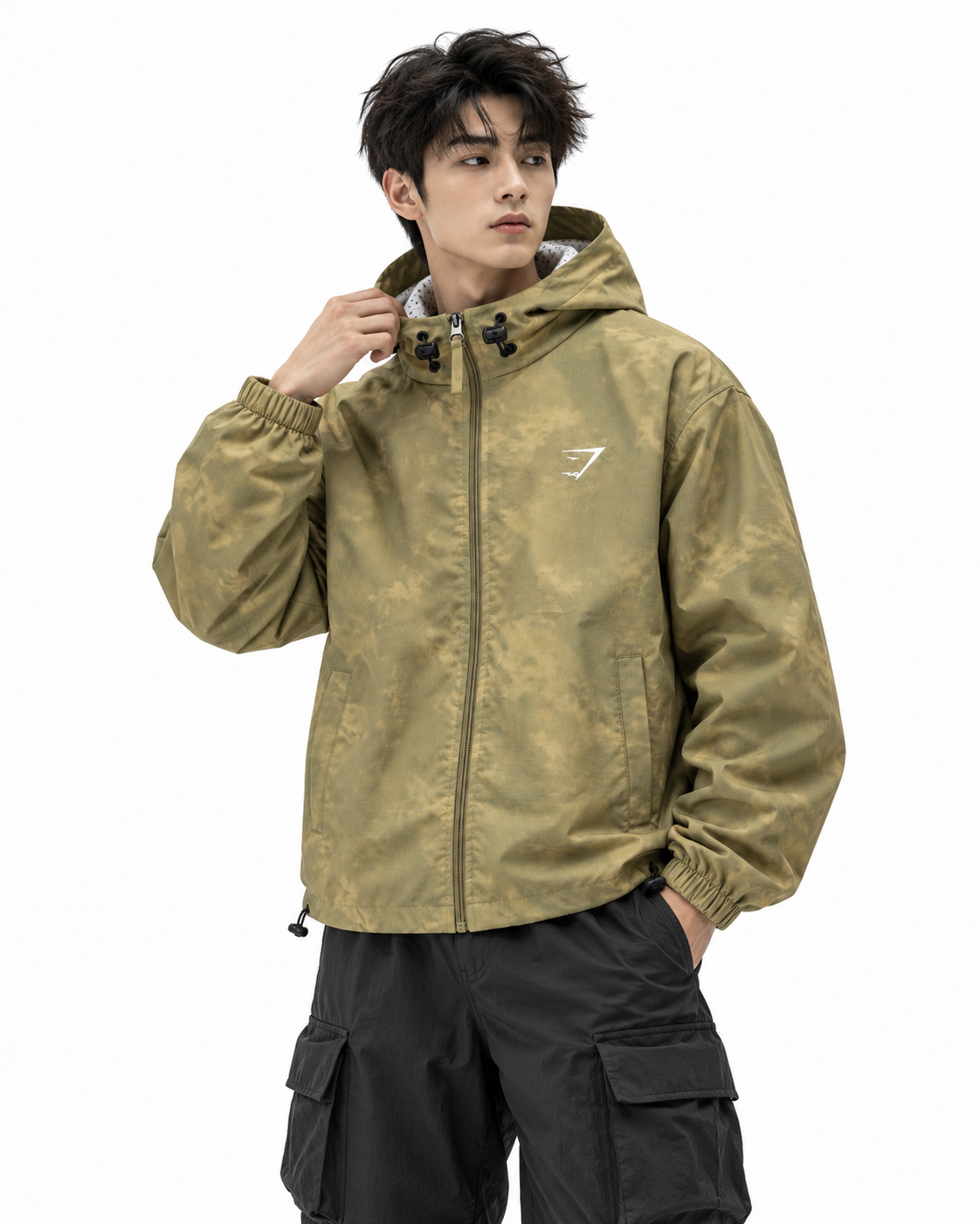 Gymshark Hooded Windbreaker Jacket