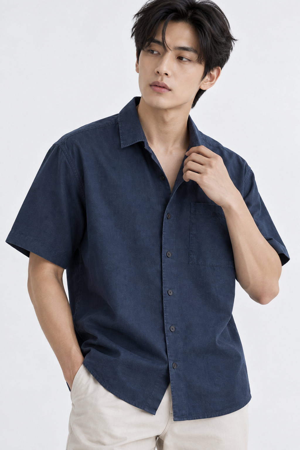 H&M LINEN shirt