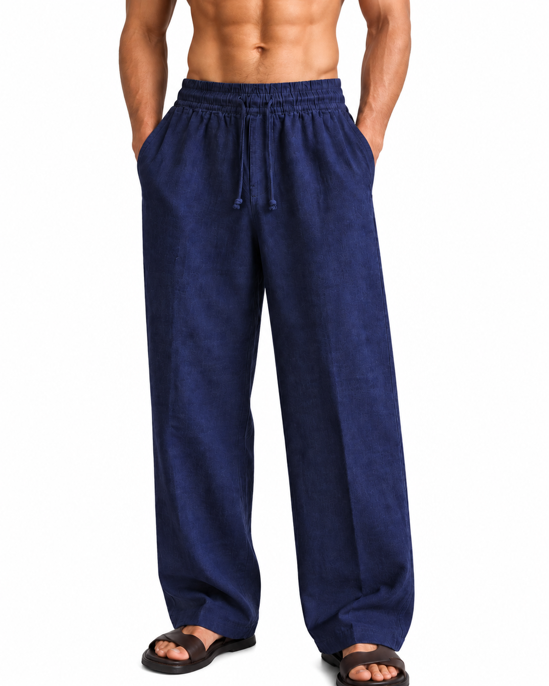 ZARA RELAXED FIT LINEN PANT
