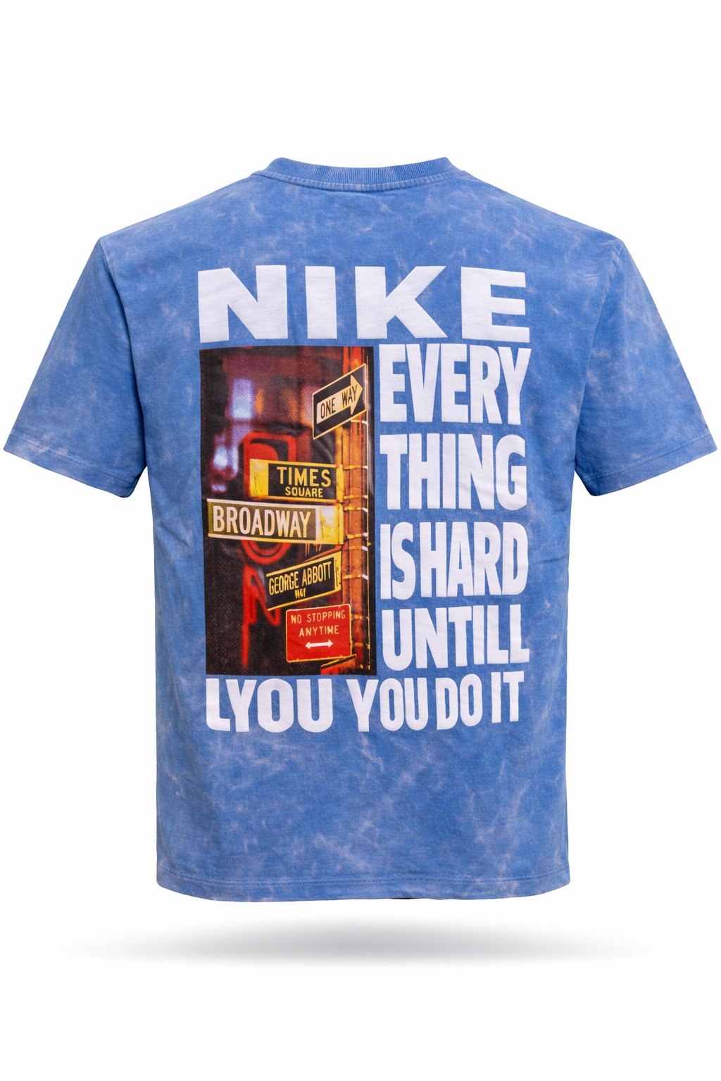 I AM BACK- PRINTED T SHIRT (Acid Wash)