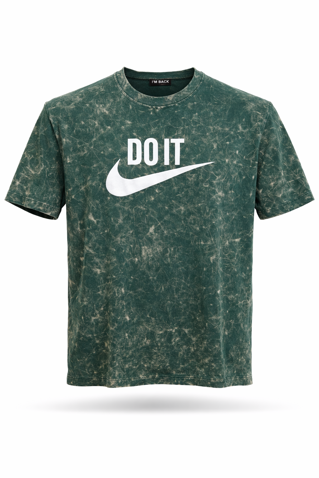 I AM BACK- PRINTED T SHIRT (Acid Wash)