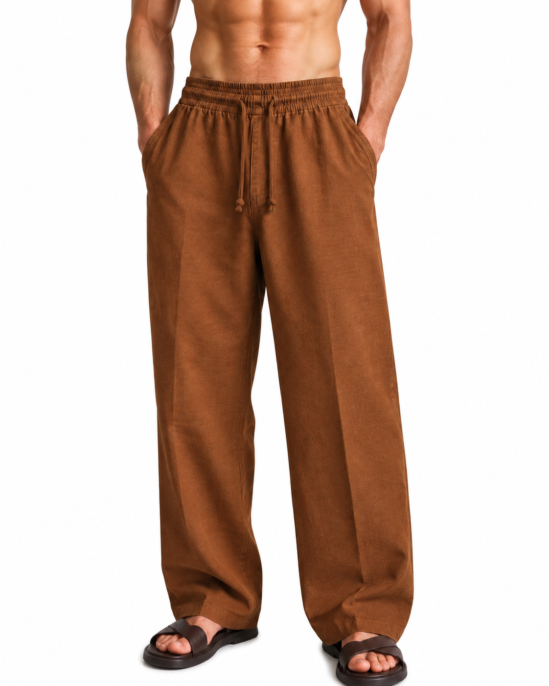 ZARA RELAXED FIT LINEN PANT